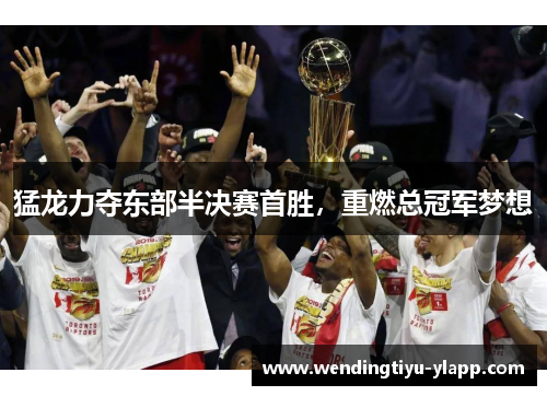 猛龙力夺东部半决赛首胜，重燃总冠军梦想