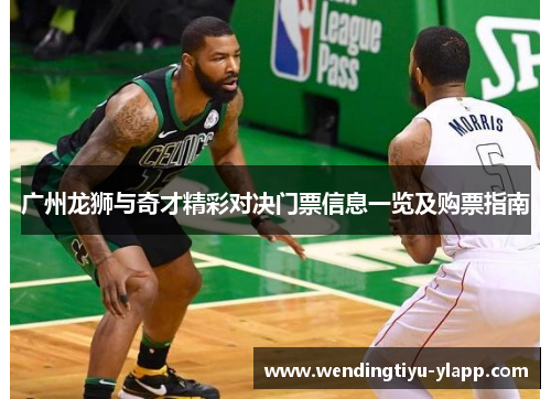 广州龙狮与奇才精彩对决门票信息一览及购票指南